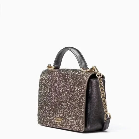 Kate Spade Laurel Way Glitter in Gunmetal NWT - Picture 3 of 7
